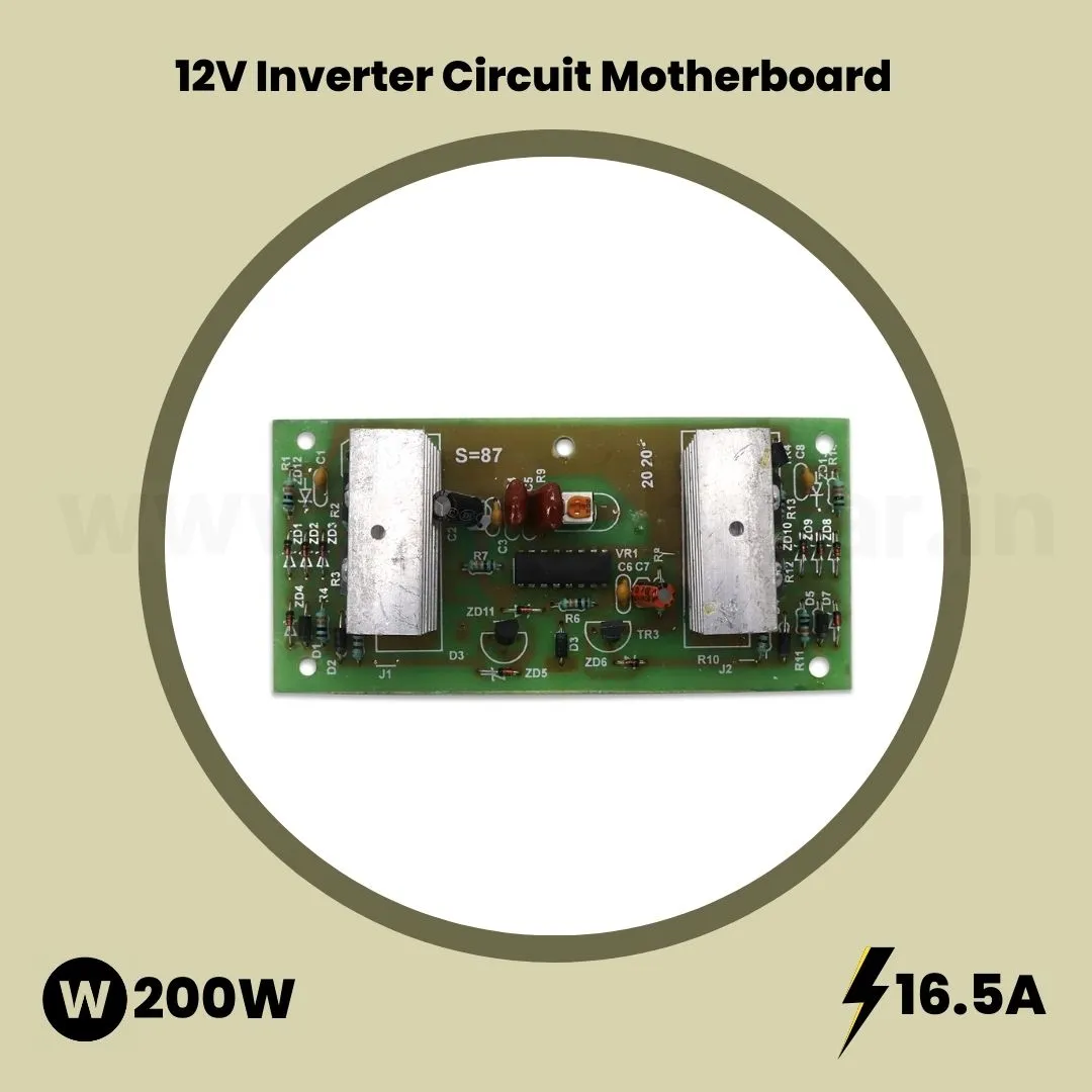 12VDC to 220VAC Inverter Circuit Motherboard