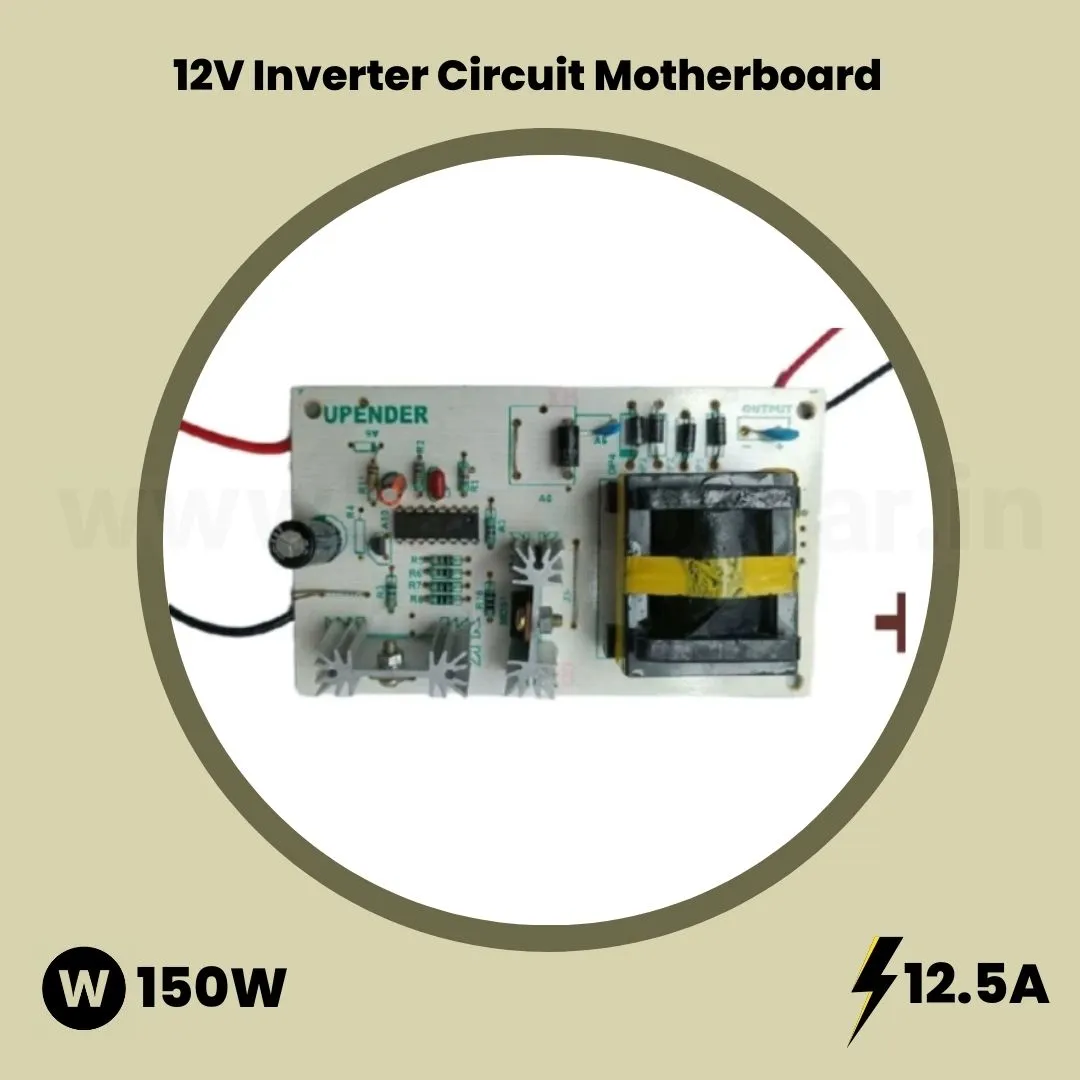 12VDC to 220VAC Inverter Circuit Motherboard