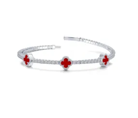 2.4 CTW Flexible Station Tennis Bracelet