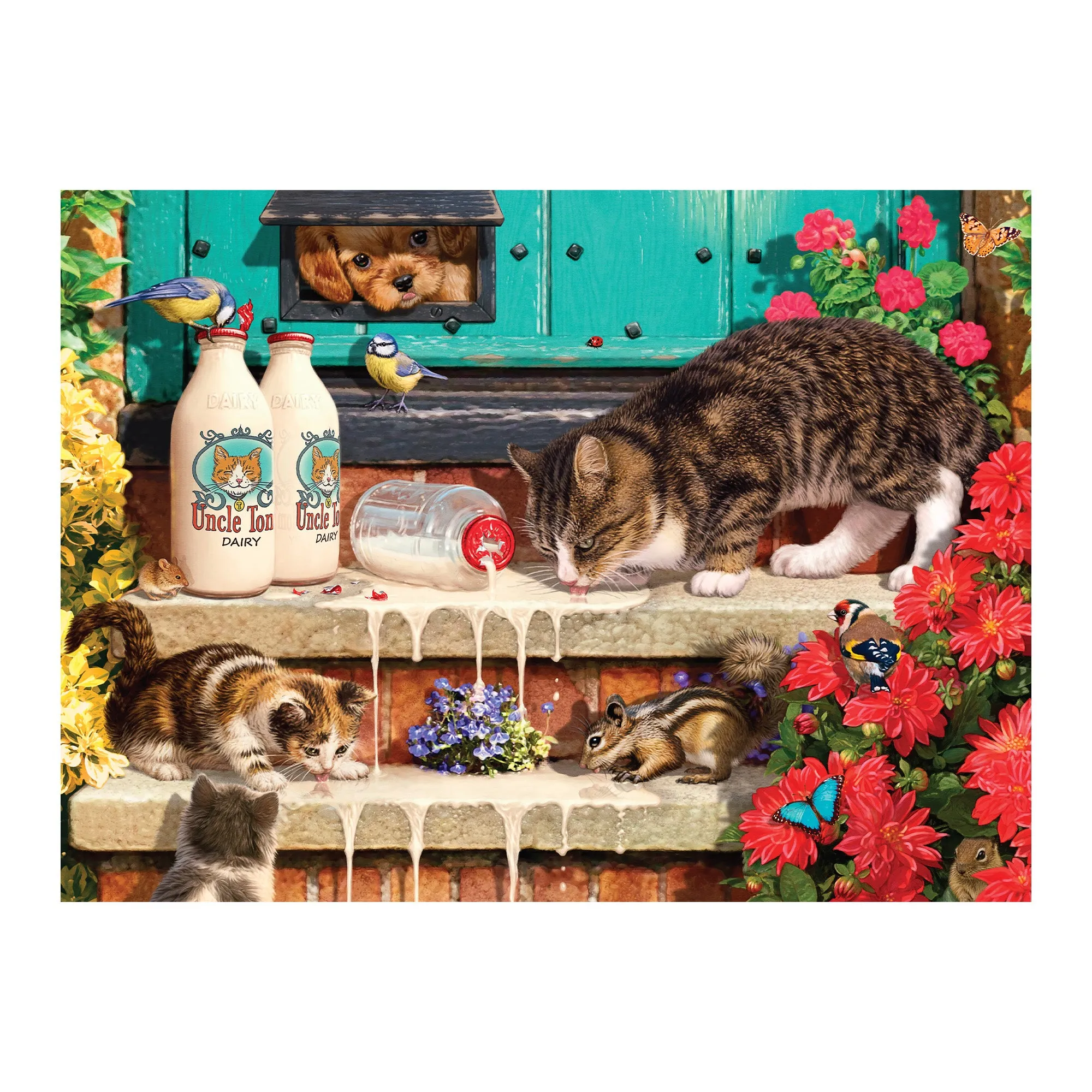 35 Piece Jigsaw Puzzle - Cat's Whiskers - VAT Free