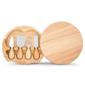 5 Piece Cheese Board and Knife Set