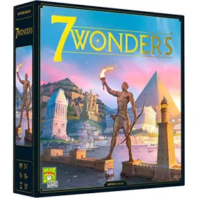 7 Wonders Board Game - Pristine