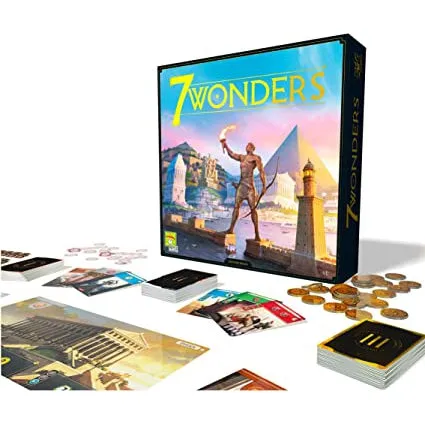 7 Wonders Board Game - Pristine