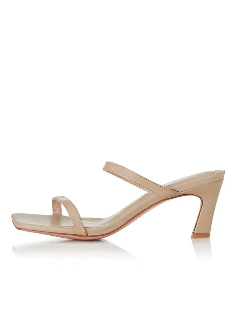 Alias Mae Rafa Heel in Natural Leather