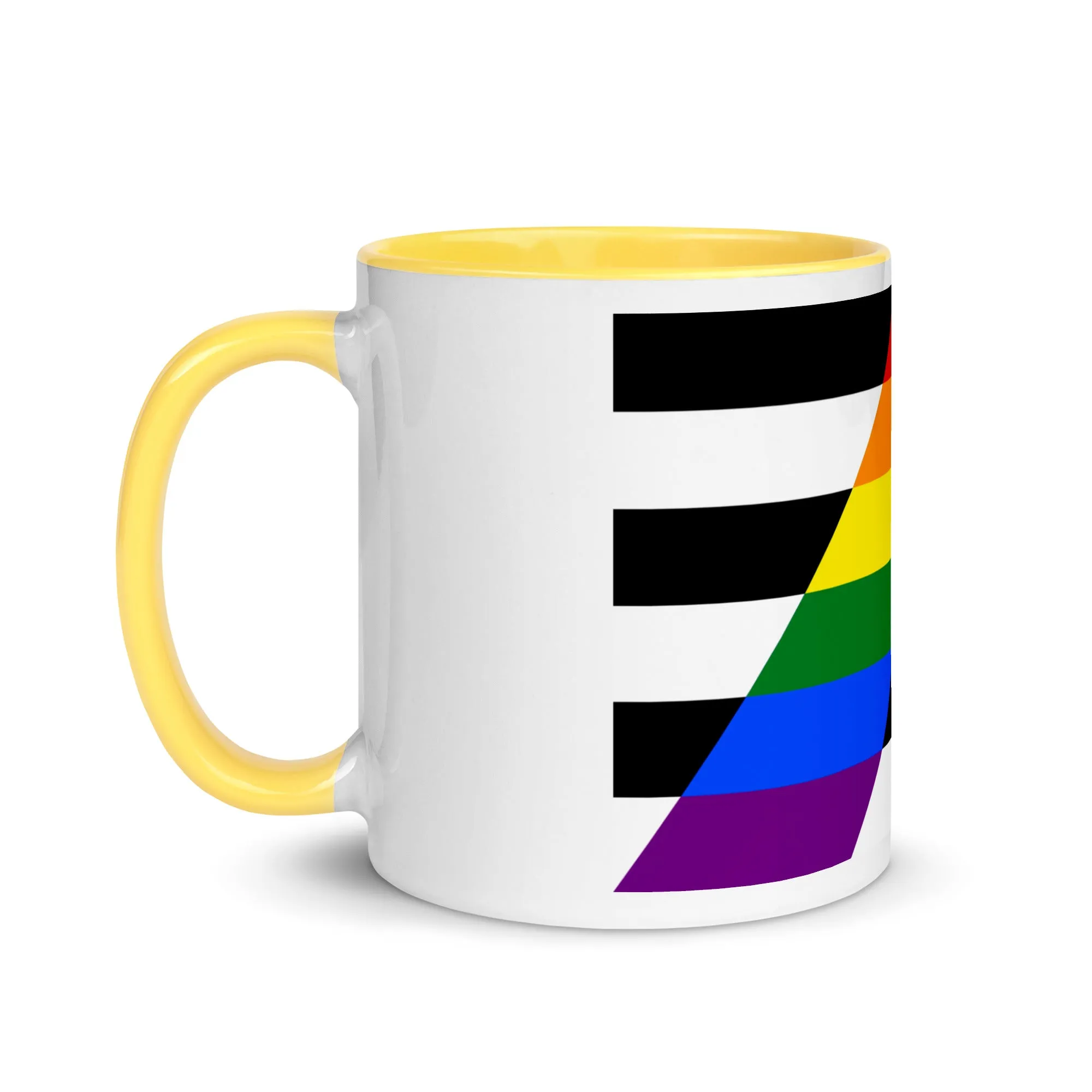 Ally Flag Mug with Colour Inside