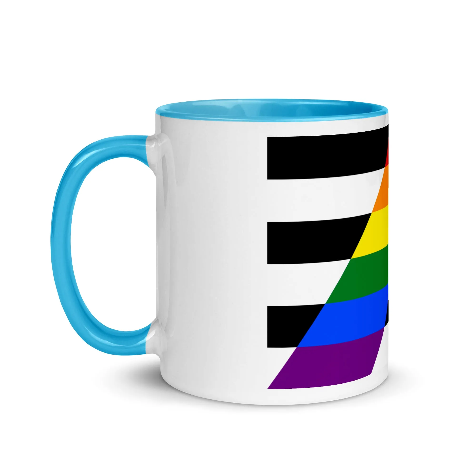 Ally Flag Mug with Colour Inside