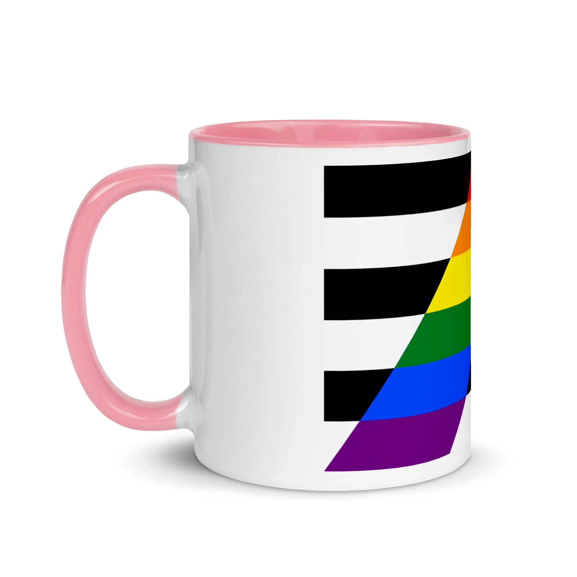 Ally Flag Mug with Colour Inside