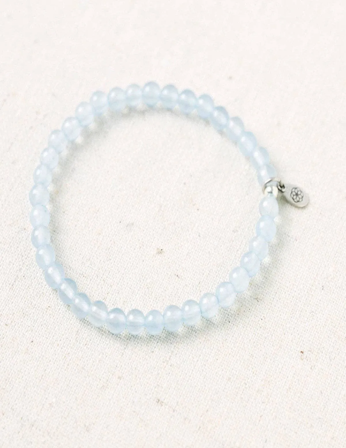 Aquamarine Mini Gemstone Bracelet