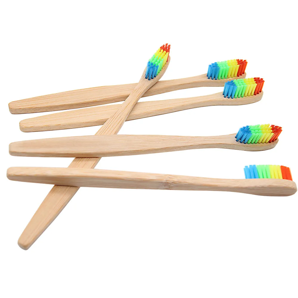 Bamboo Toothbrush Soft Bristle Oral CareTeeth Whitening Tools