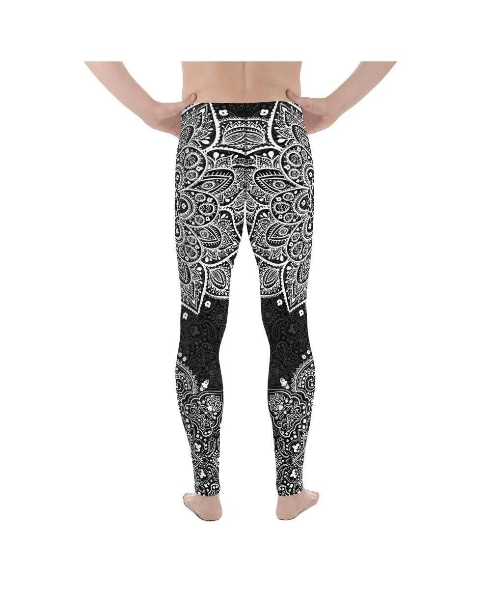 B&W Mandala Meggings