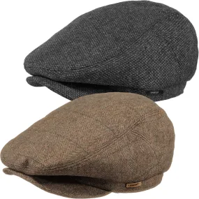 Barts Mens Oslo Warm Wool Adjustable Flat Cap