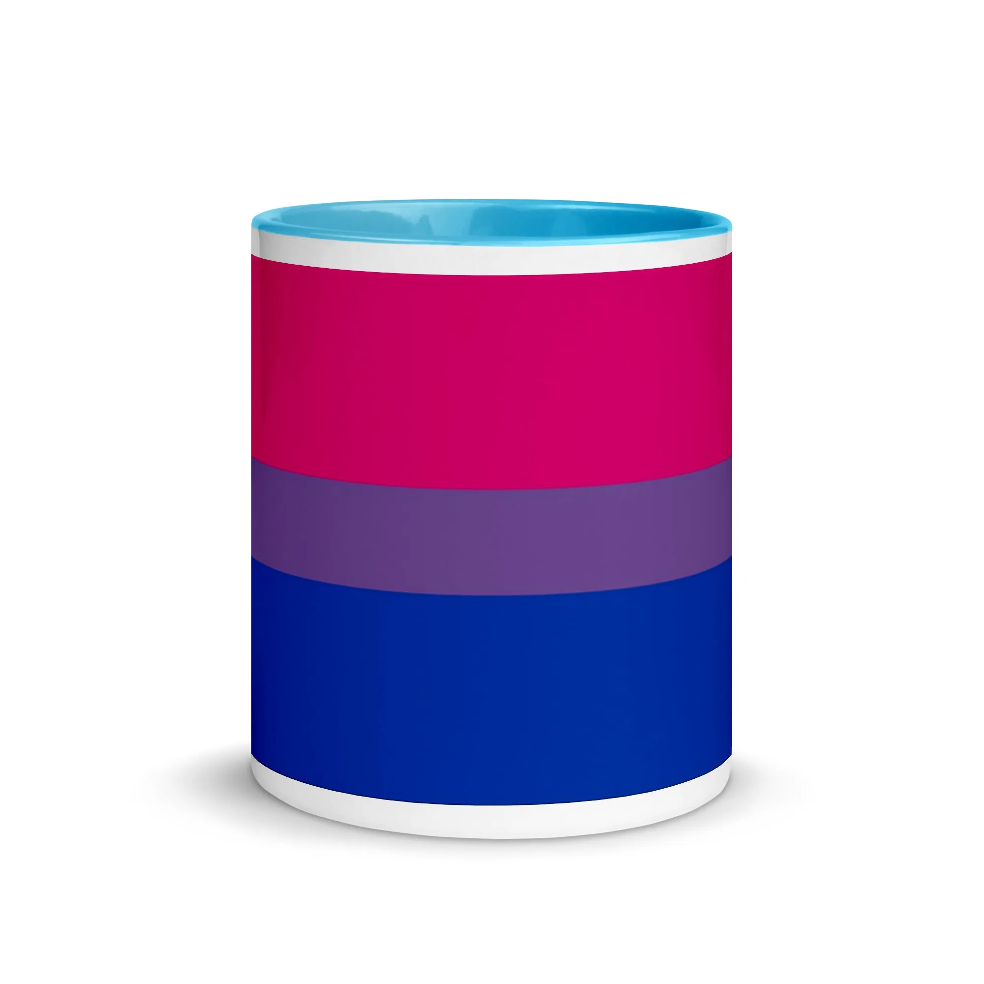 Bisexual Flag Mug with Colour Inside