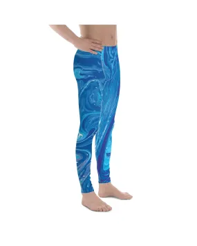 Blue Swirl Meggings