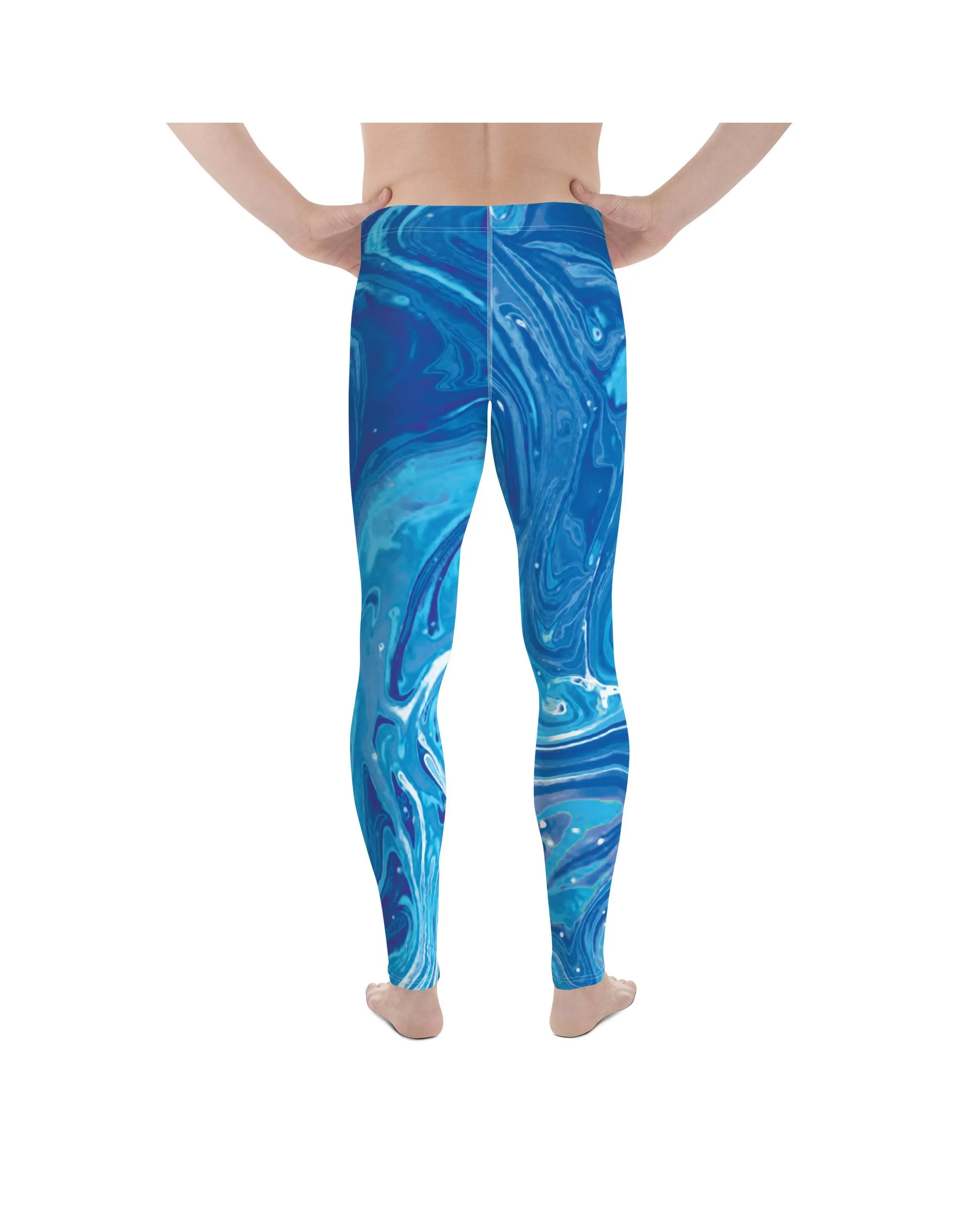 Blue Swirl Meggings