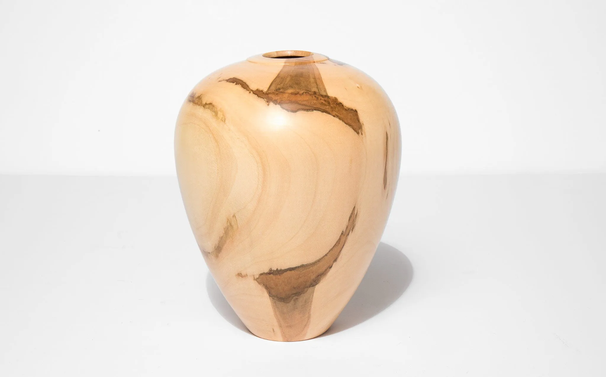 Bruce Perlmutter Hand Lathed Maple Vessel