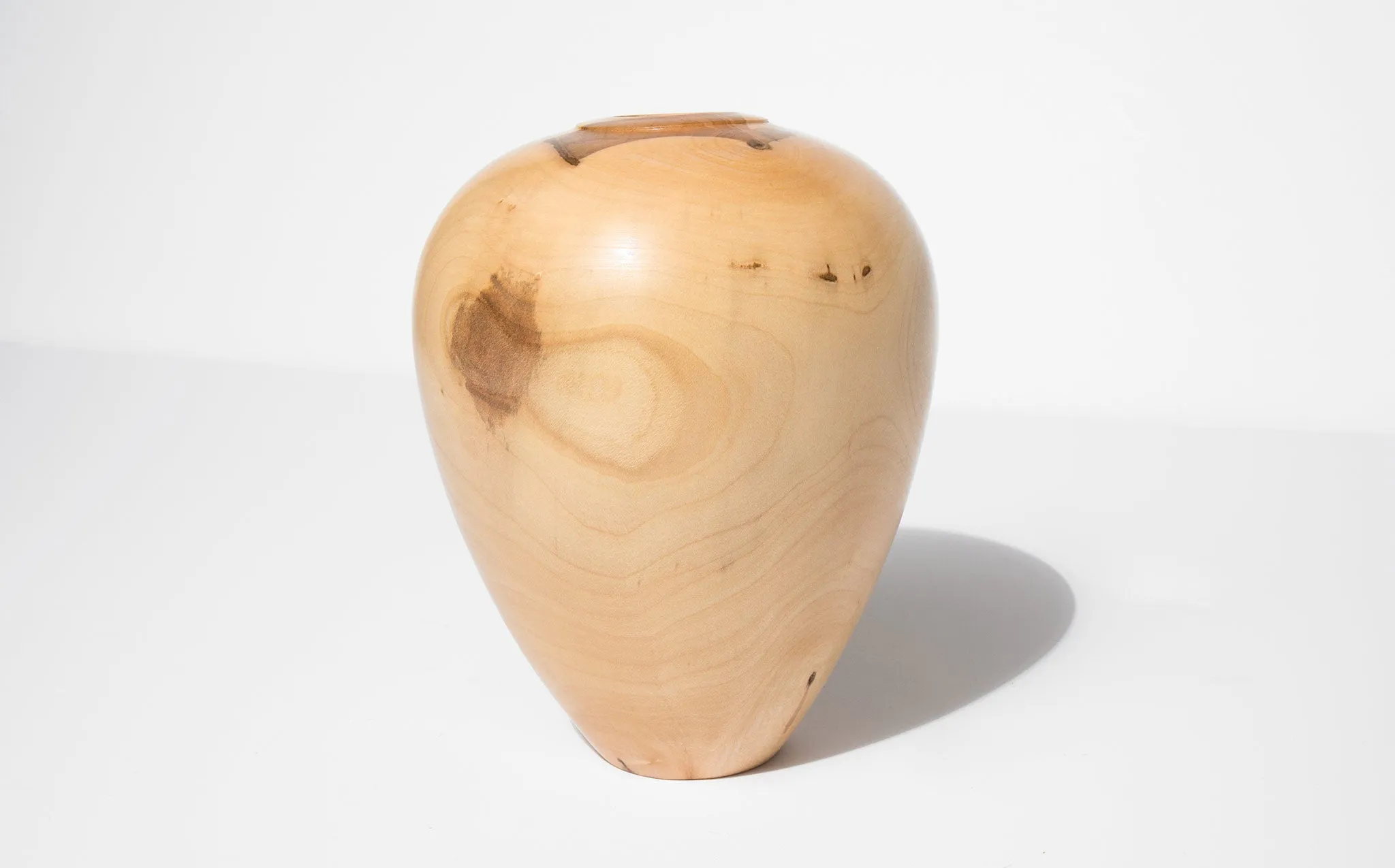 Bruce Perlmutter Hand Lathed Maple Vessel