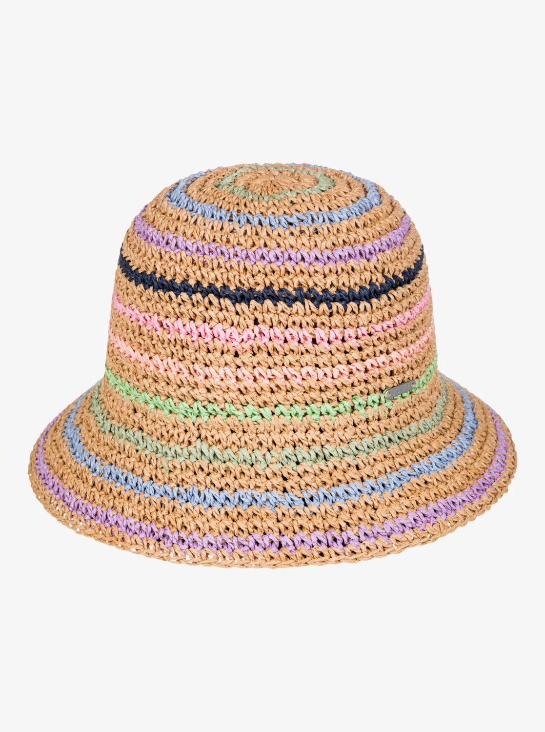 Candied Peacy Sun Hat - Natural