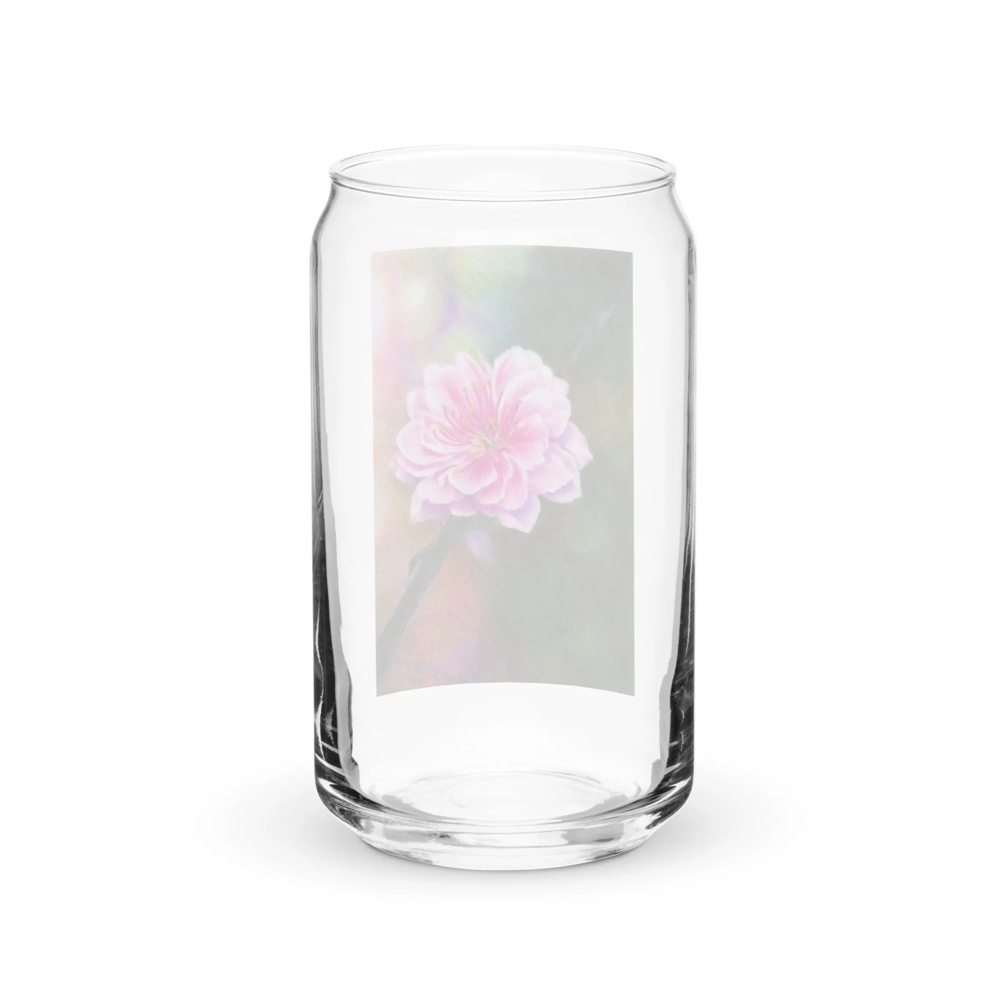 Cherry Blossom Dean McKee Original Can-shaped glass