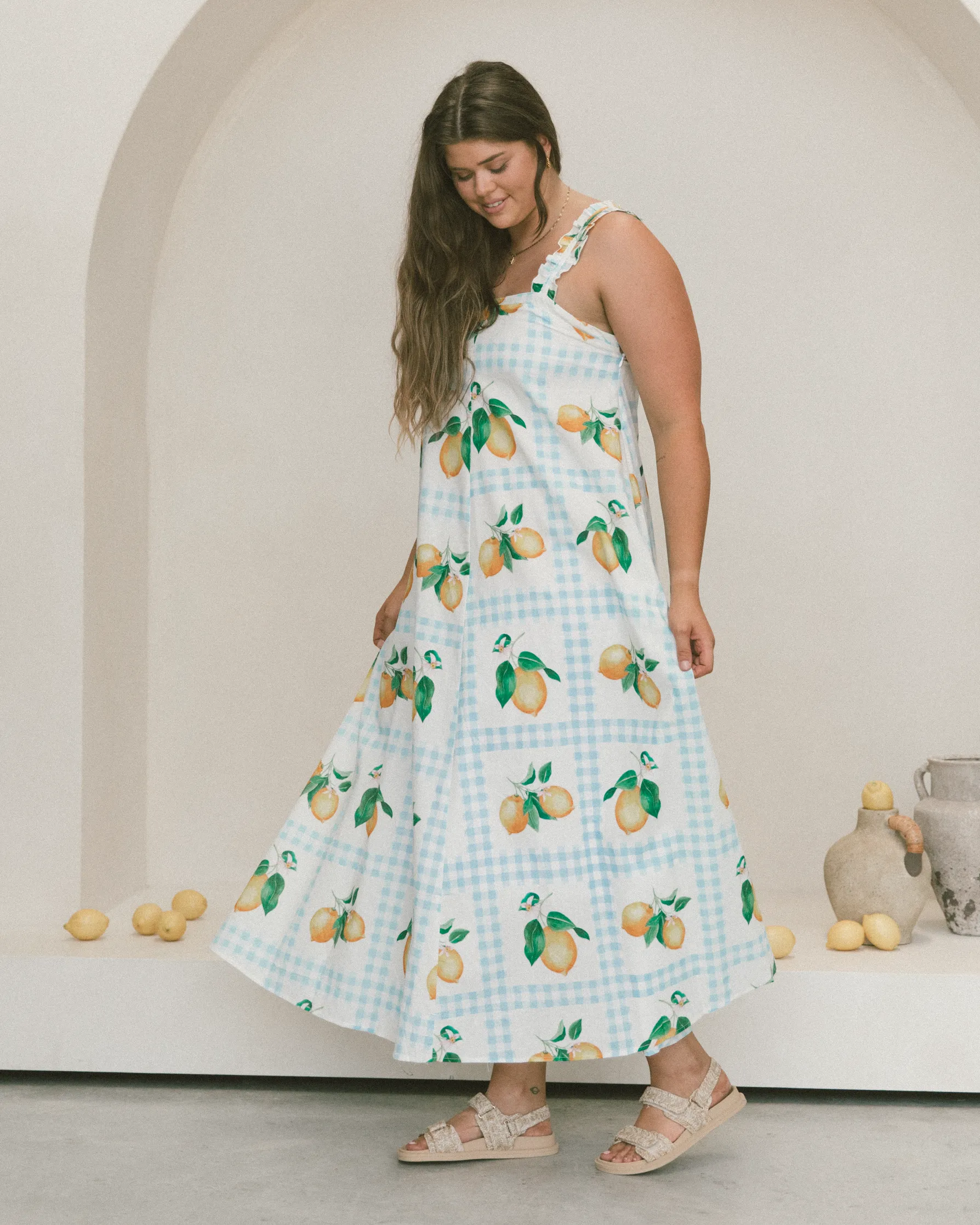 Chloe Maxi Dress | Lemon