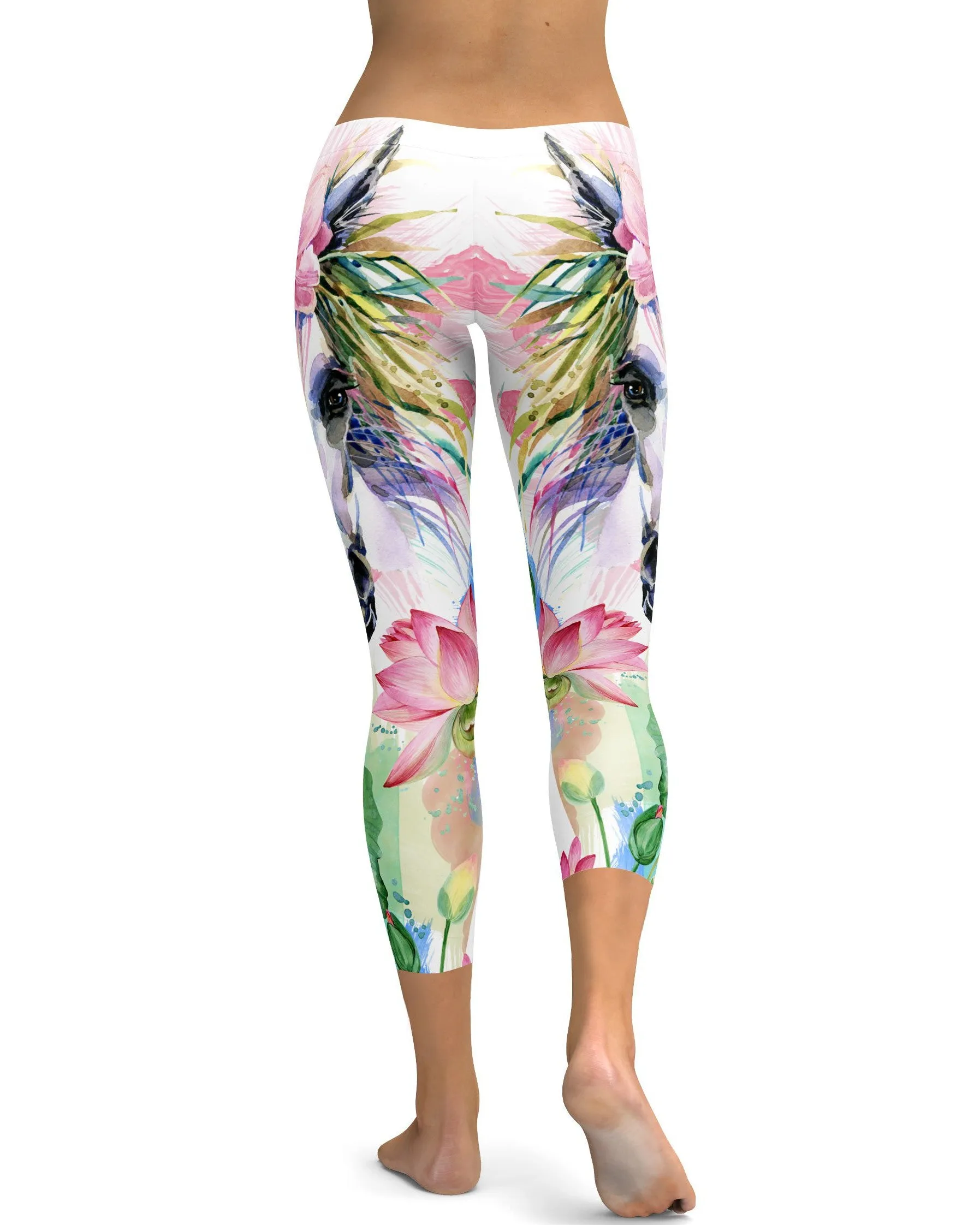 Colorful Horse Capris