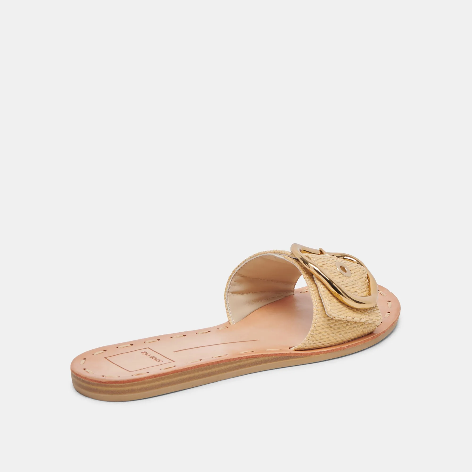 DANNA SANDALS NATURAL RAFFIA