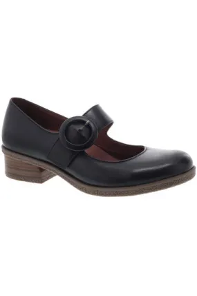 Dansko Brandy Black Waterproof Burnished