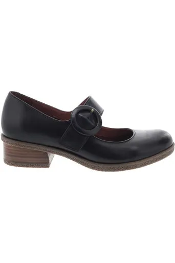 Dansko Brandy Black Waterproof Burnished