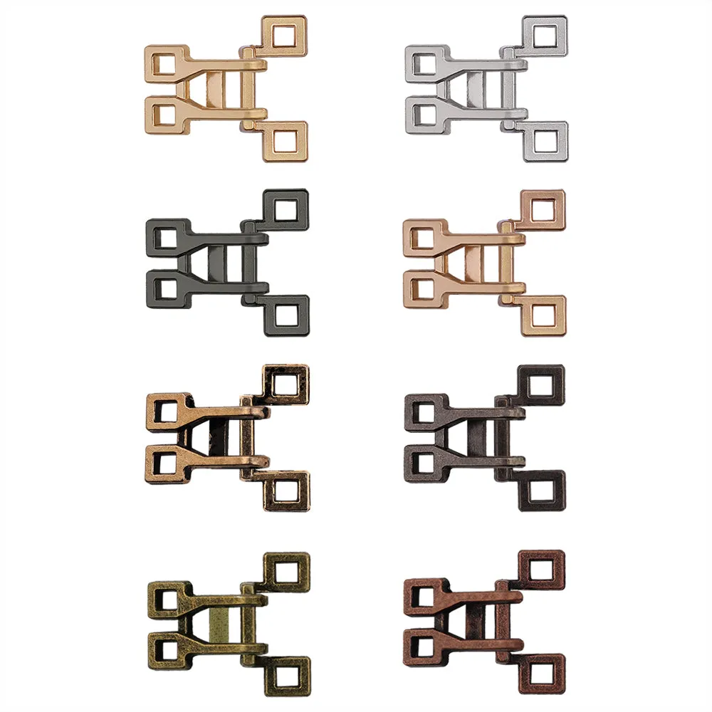 Decorative Sewing Dress Hook and Eye Metal Fastener Closures