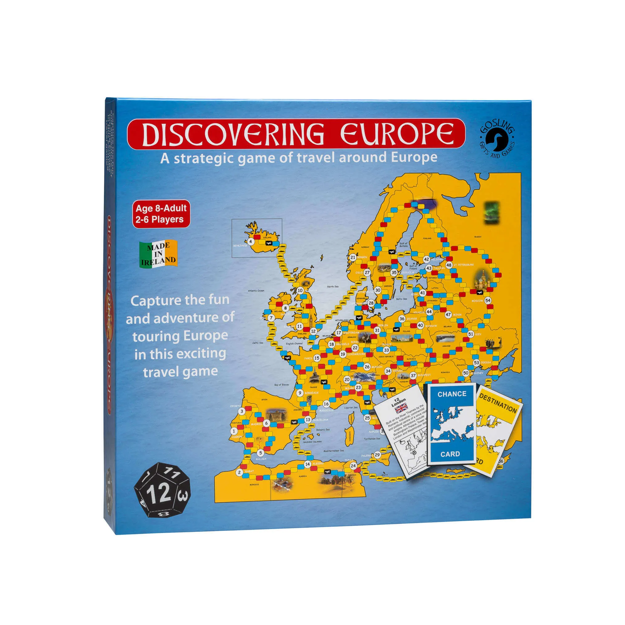 Discovering Europe Board Game