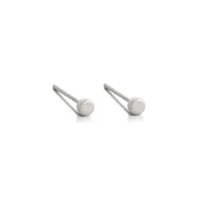 Eclipse Mini Stud, Silver