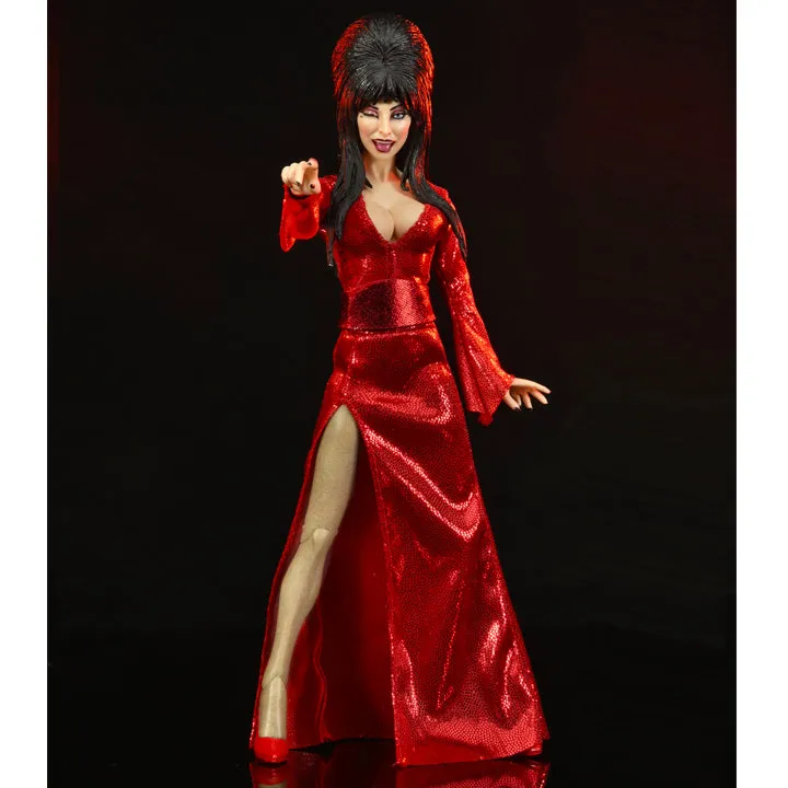 ELVIRA RED, FRIGHT & BOO NECA 8 inch Figure