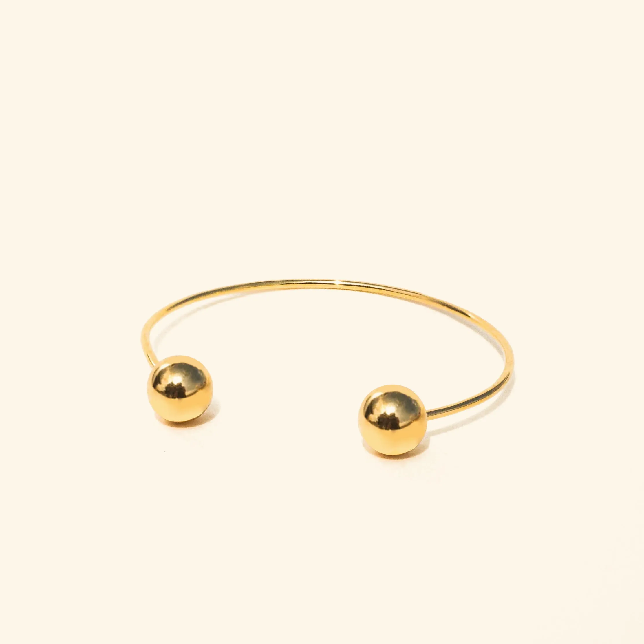 Golden Ball Bangle