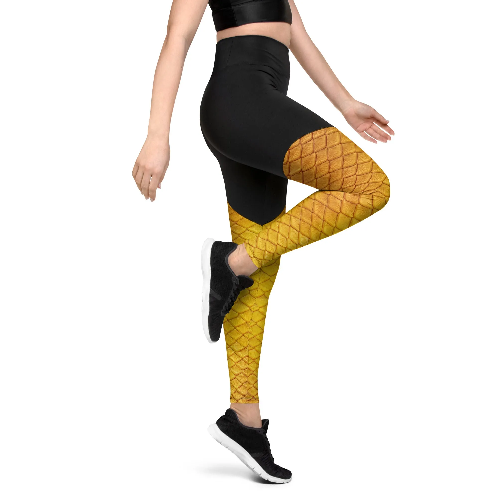 Golden Hour Sports Leggings