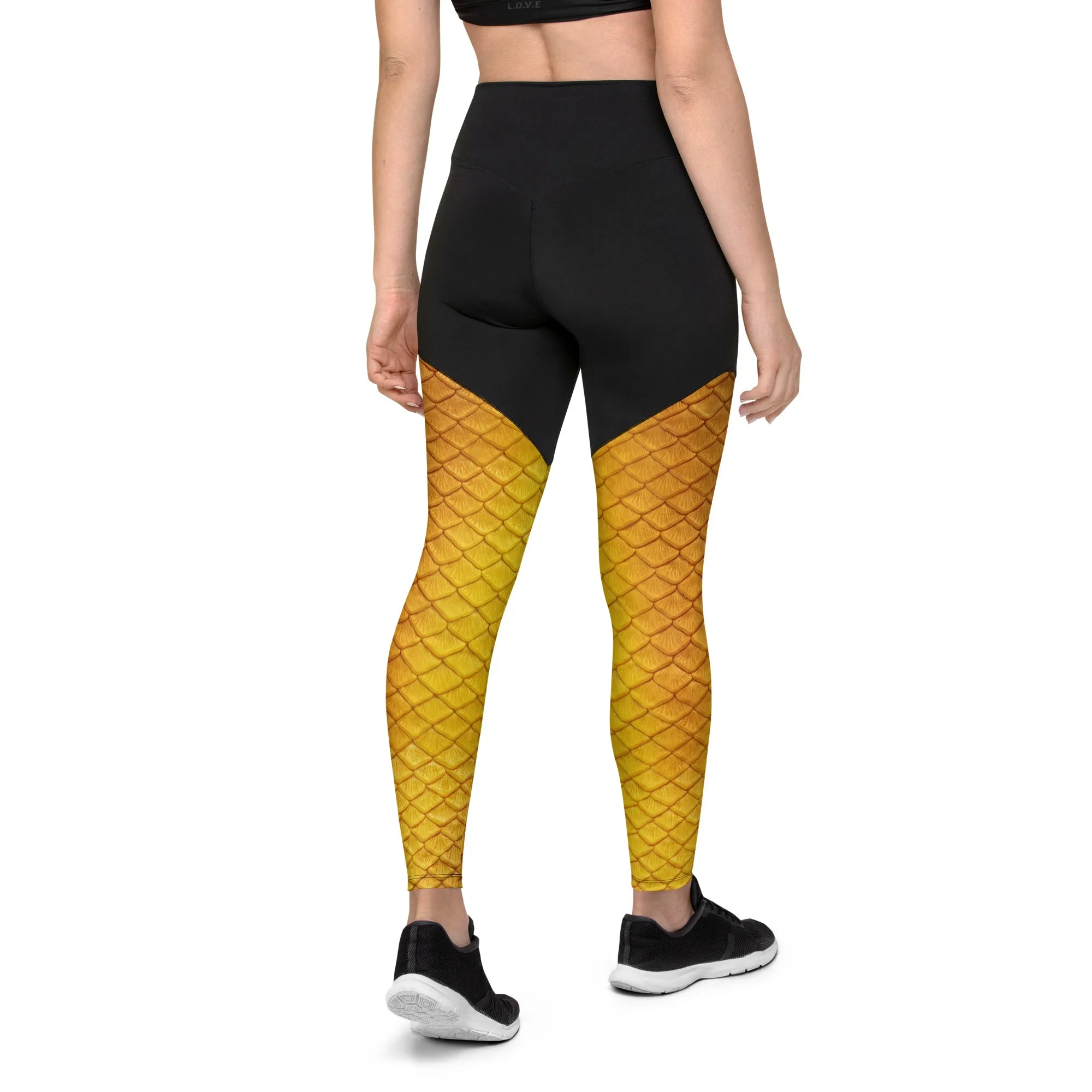 Golden Hour Sports Leggings