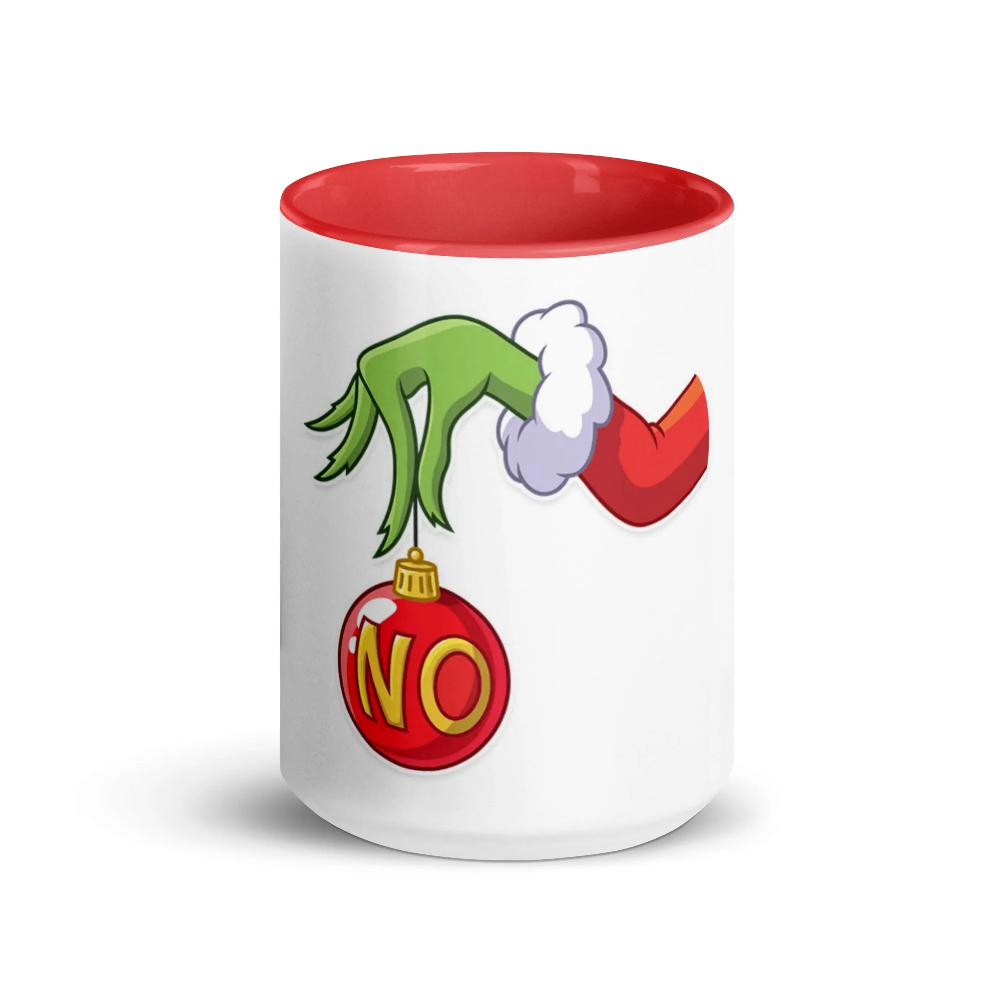 Grinch Mug with Color Inside