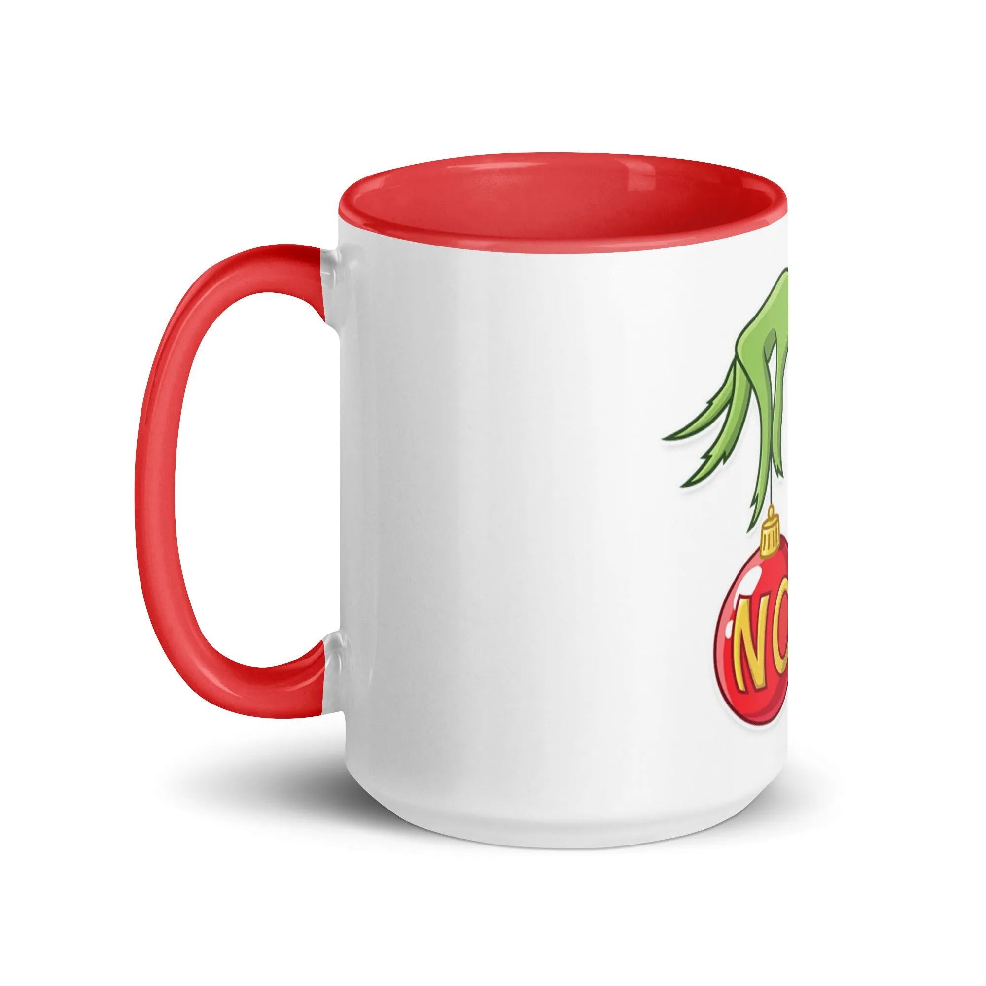 Grinch Mug with Color Inside