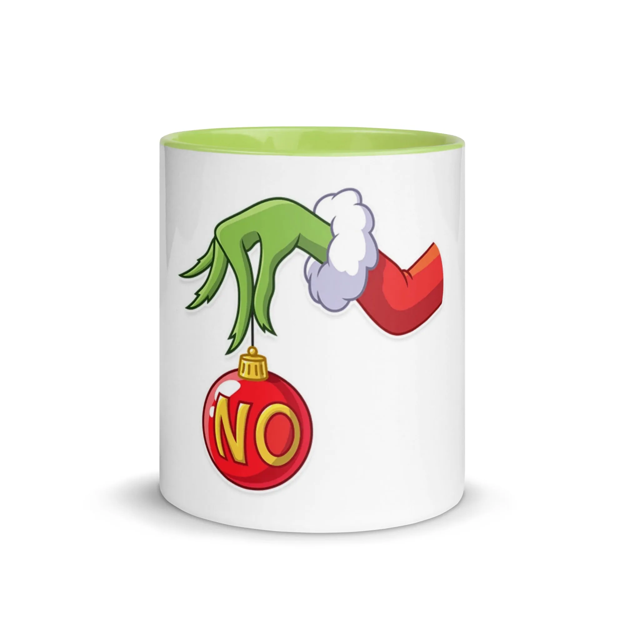 Grinch Mug with Color Inside