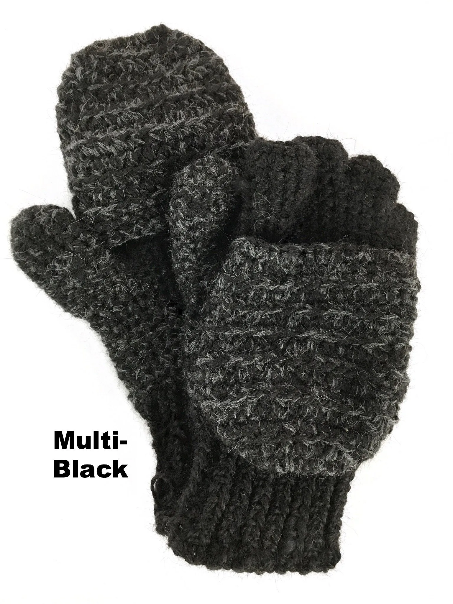 Heavyweight Convertible Alpaca Gloves