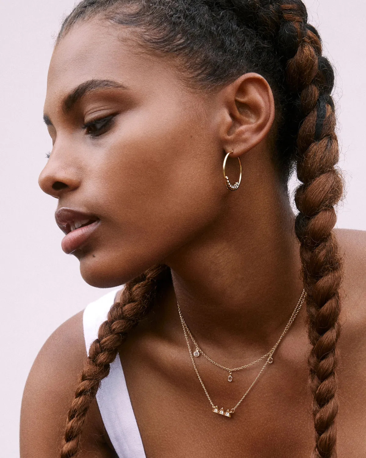 Inner Beauty Hoop Earrings