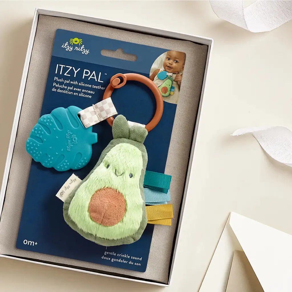 Itzy Pal™ Plush   Teether - Avocado