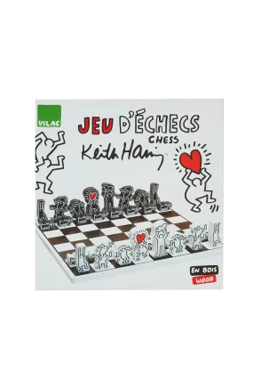 Keith Haring - Black and White Chess Set