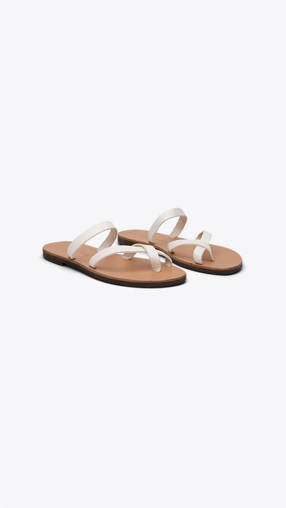 Lato Sandal - Natural White