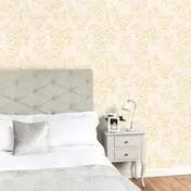 Maidenhair Gold Wallpaper