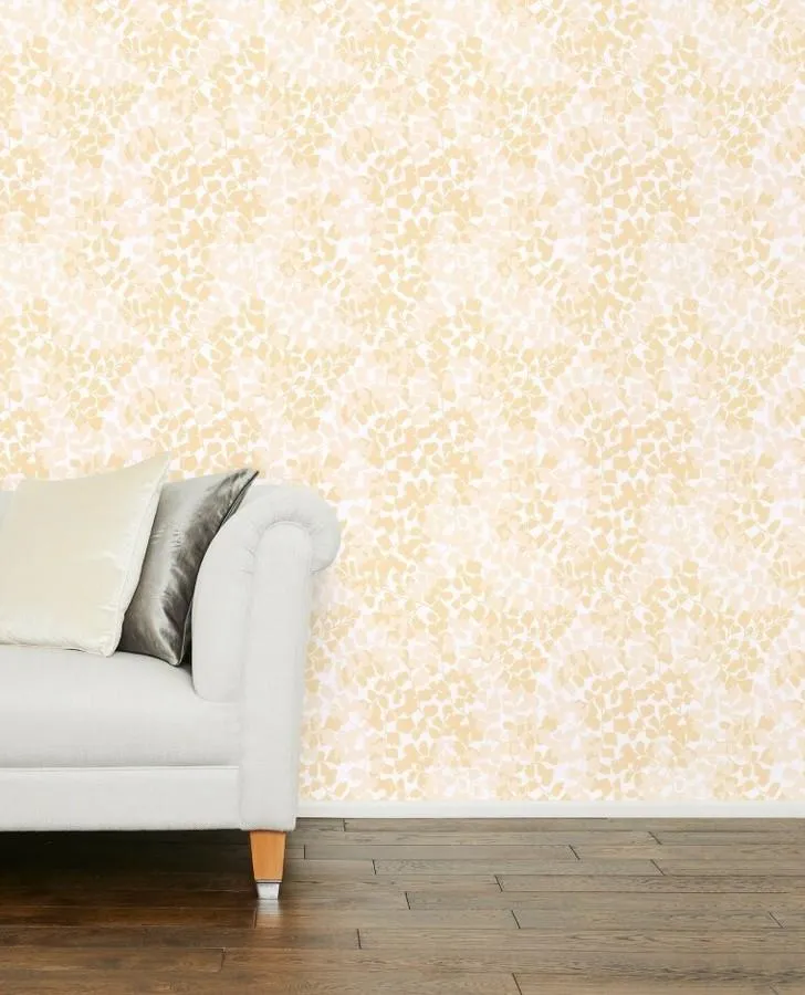 Maidenhair Gold Wallpaper