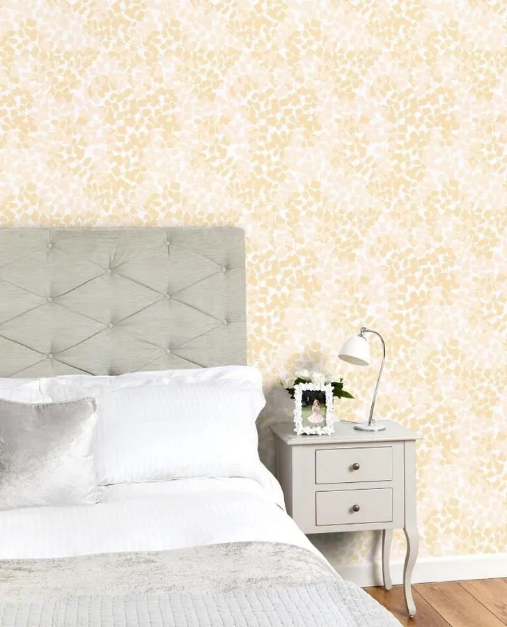 Maidenhair Gold Wallpaper