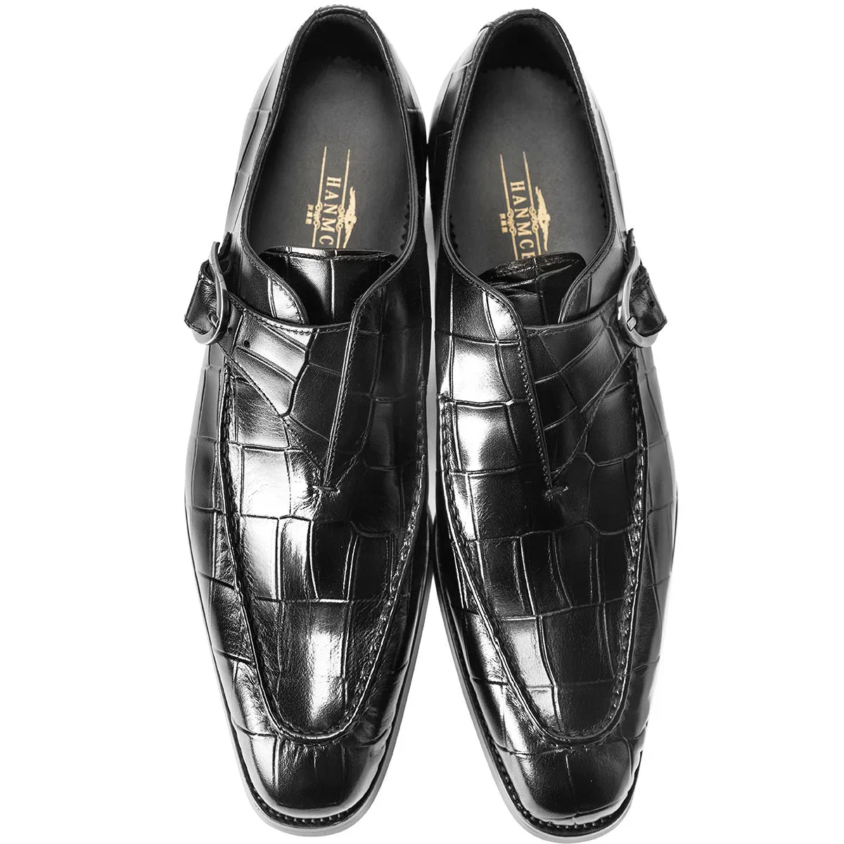 Men Classic Glossy Leather Oxford Shoes