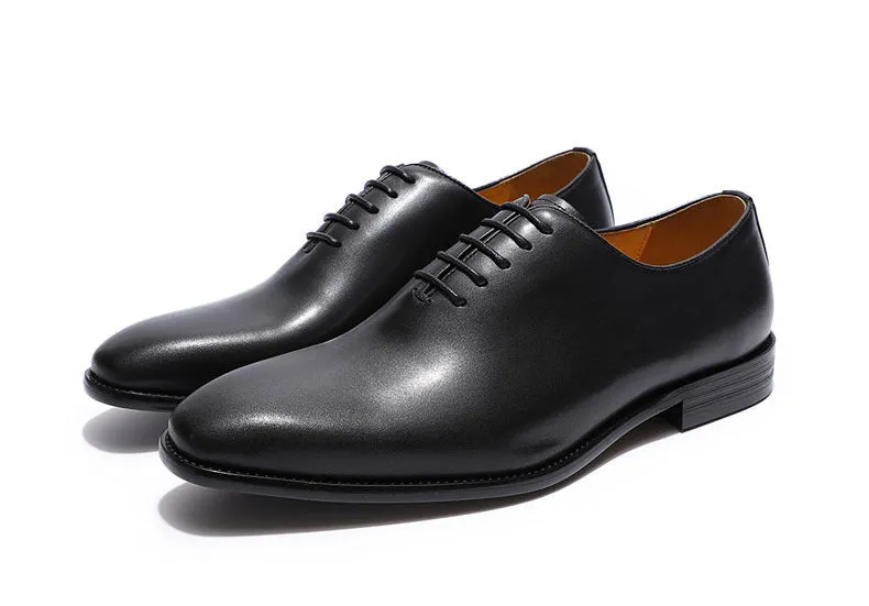 Men Leather Handmade Dress Oxford Shoes