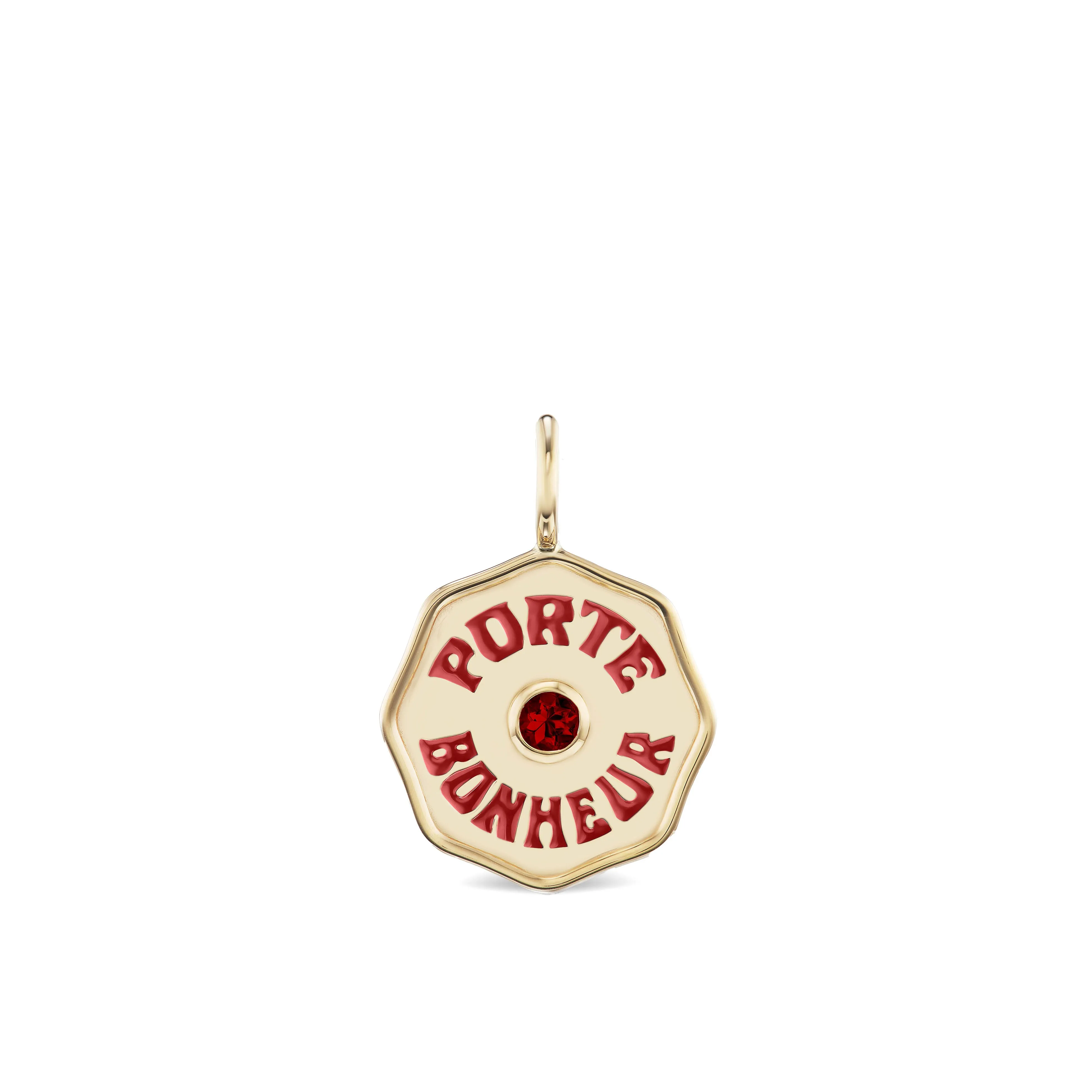 Mini Porte Bonheur Birthstone Pendant