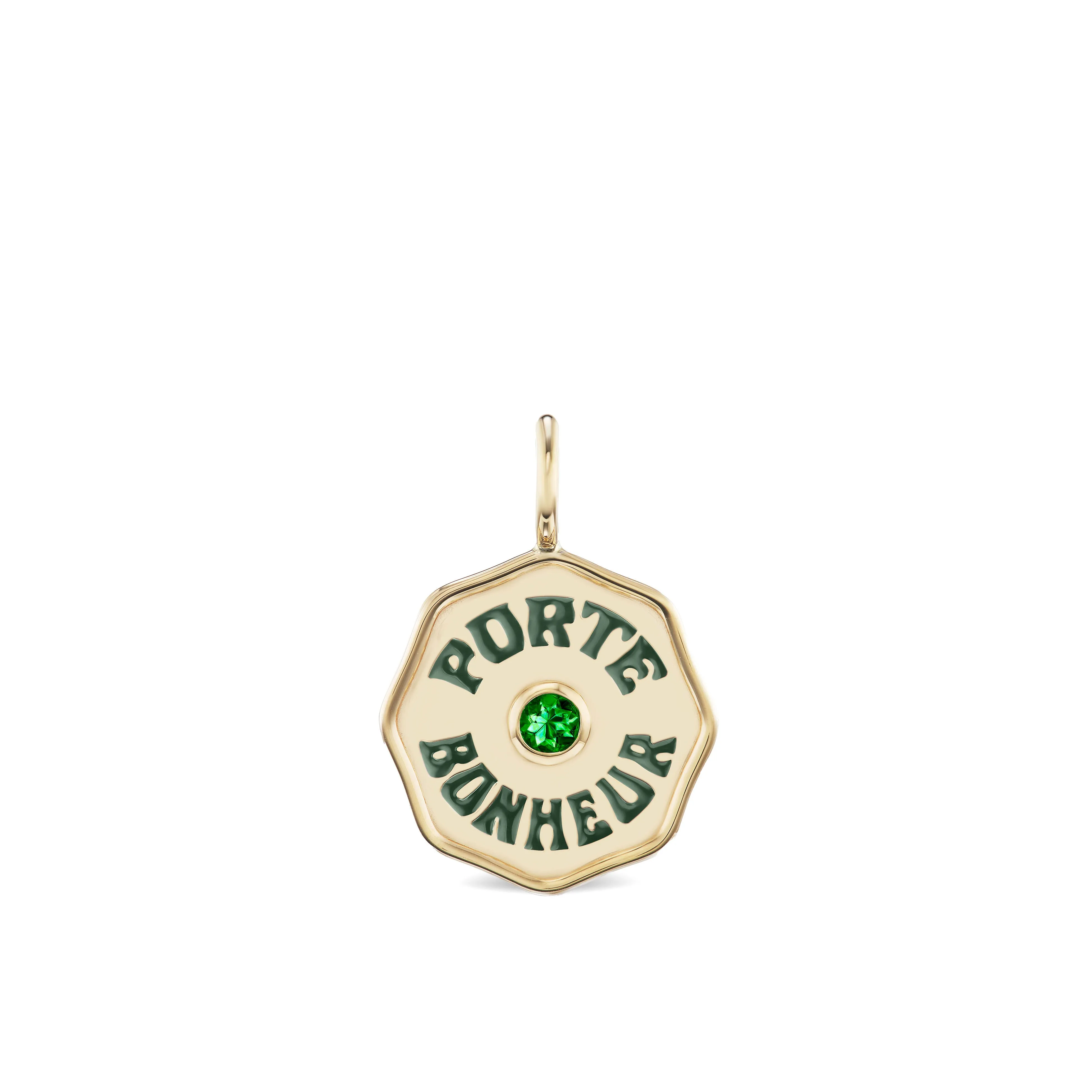 Mini Porte Bonheur Birthstone Pendant