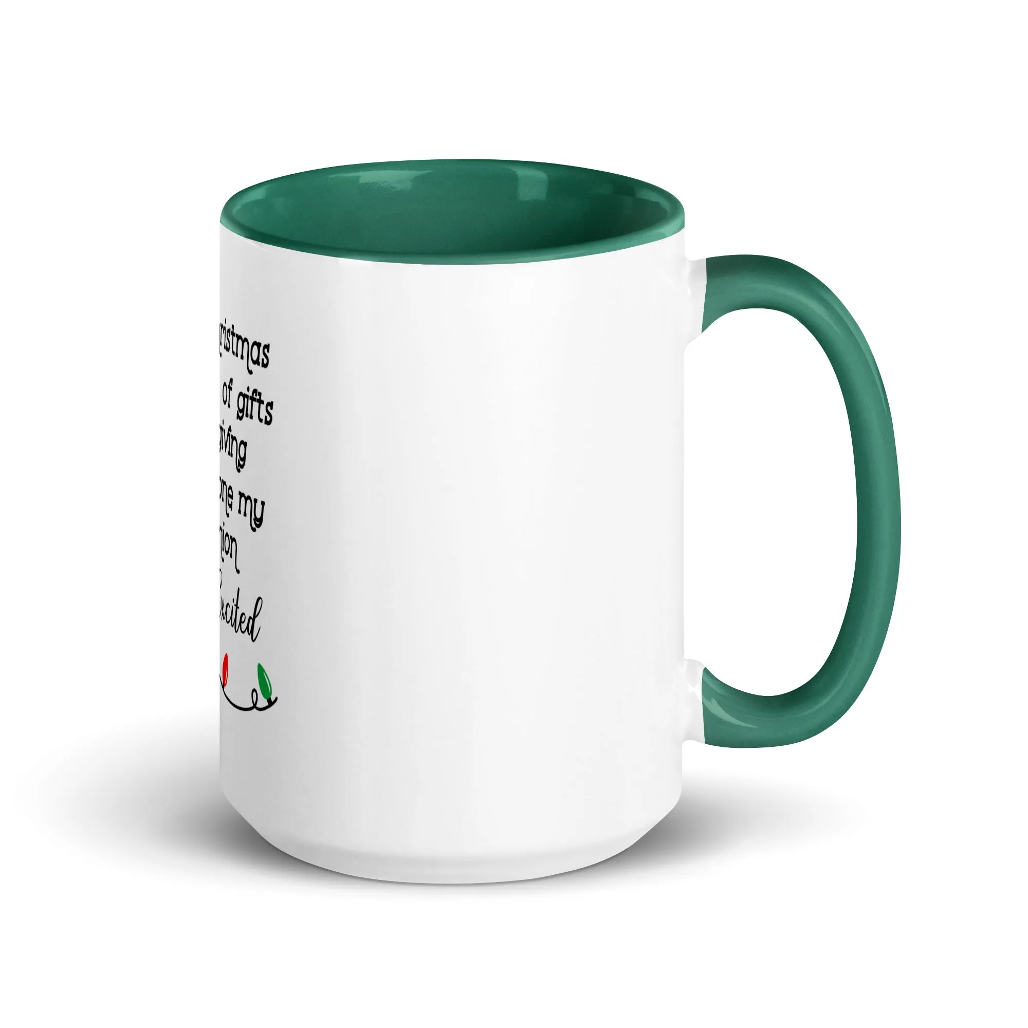 "This Year Instead Of..." Mug with Color Inside